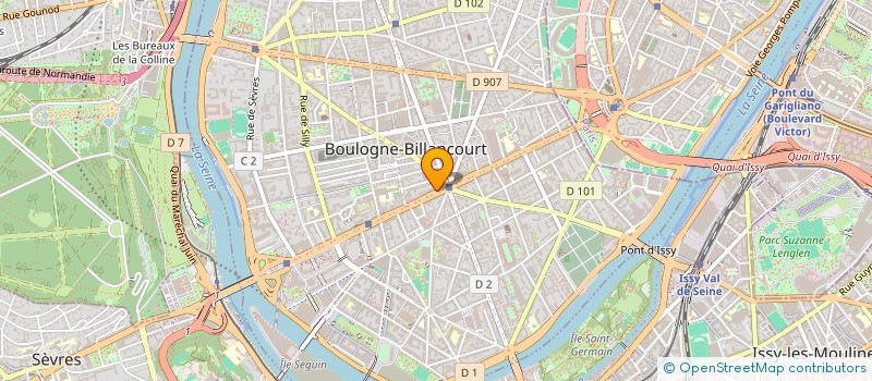 localisation de l'entreprise EASYBLUSH à BOULOGNE-BILLANCOURT