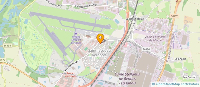 localisation de l'entreprise EASYBNB  SAINT-JACQUES-DE-LA-LANDE