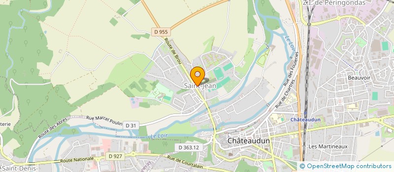 localisation de l'entreprise EASYBOX à LA CHAPELLE-DU-NOYER