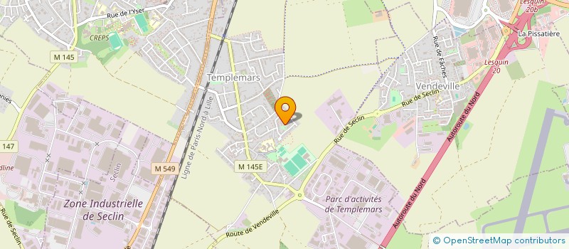 localisation de l'entreprise EASYBRAINDEV à TEMPLEMARS