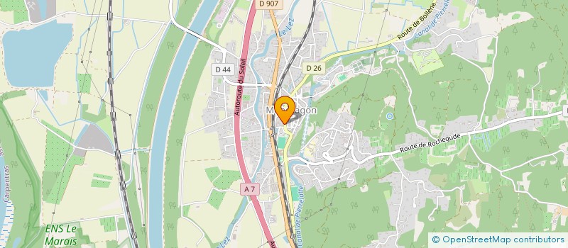 localisation de l'entreprise EASYCLEAN  MONDRAGON