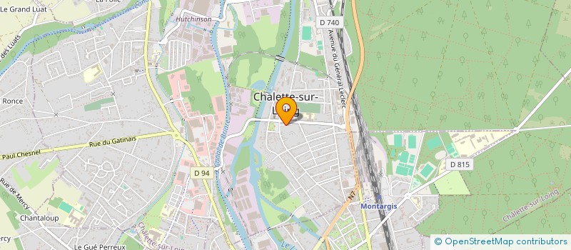 localisation de l'entreprise EASYCONSULTING45 à CHALETTE-SUR-LOING