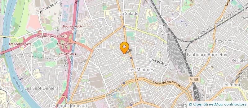 localisation de l'entreprise EASYCOPRO à TOULOUSE