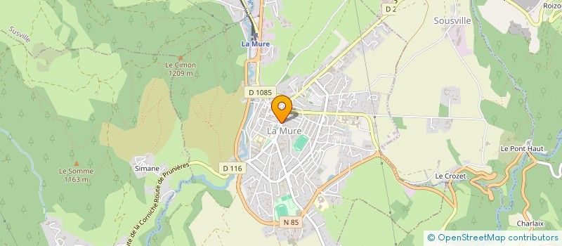 localisation de l'entreprise EASYDOM LA MURE à LA MURE