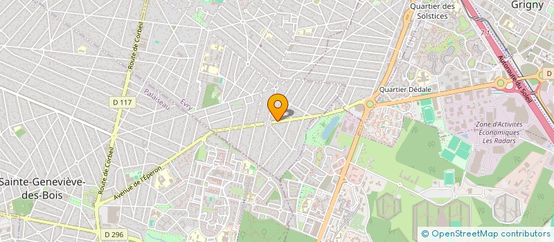 localisation de l'entreprise EASYDRIVE à MORSANG-SUR-ORGE