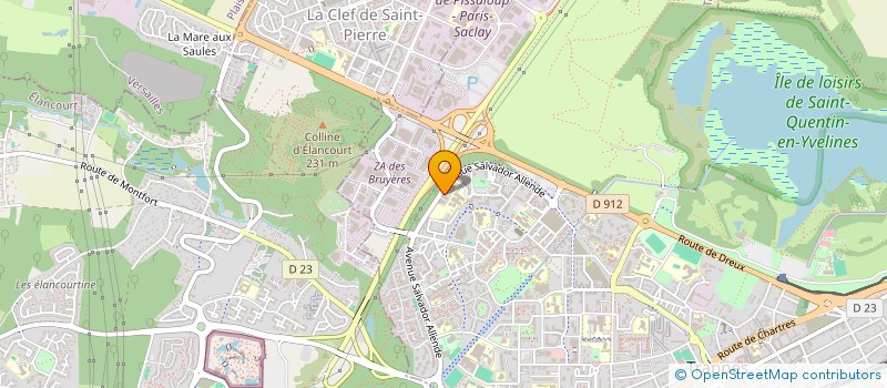 localisation de l'entreprise EASYDRIVE à TRAPPES