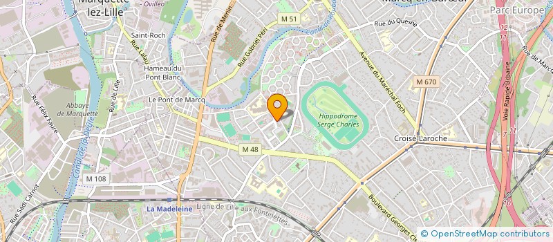 localisation de l'entreprise EASYDRIVERS+ AND CO à MARCQ-EN-BARŒUL