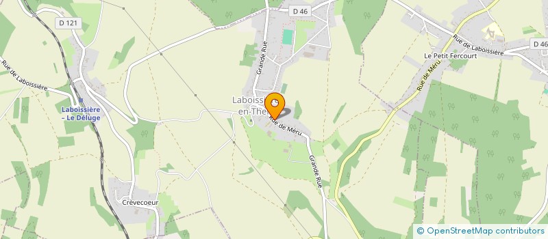 localisation de l'entreprise EASYELEMENT  LABOISSIERE-EN-THELLE