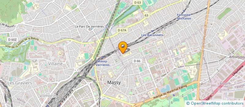 localisation de l'entreprise EASYFIX à ANTONY