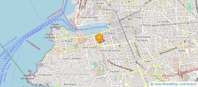 localisation de l'entreprise EASYFLOW LOGISTICS à MARSEILLE