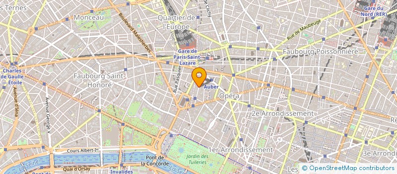 localisation de l'entreprise EASYHOTEL FRANCE SAS  PARIS