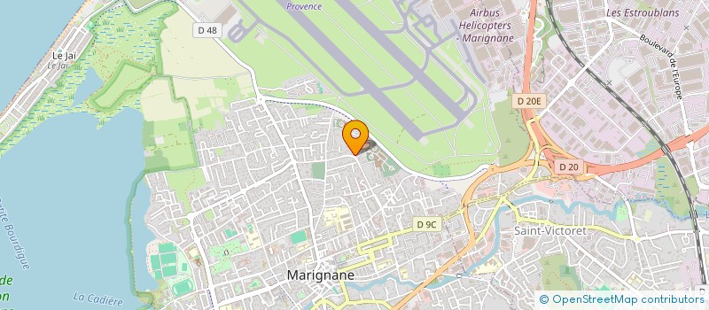 localisation de l'entreprise EASYJAPON  MARIGNANE