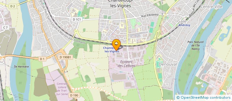 localisation de l'entreprise EASYKART à CHANTELOUP-LES-VIGNES