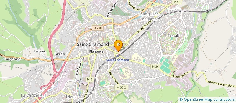 localisation de l'entreprise EASYKNOW à SAINT-CHAMOND
