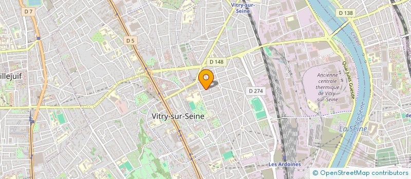 localisation de l'entreprise EASYLB HOME  VITRY-SUR-SEINE