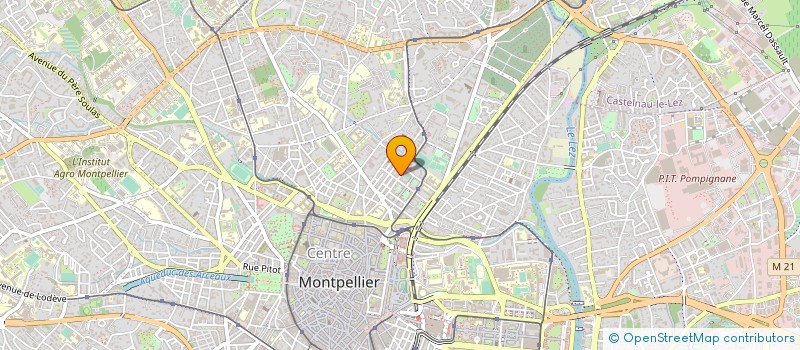 localisation de l'entreprise EASYLOC à MONTPELLIER