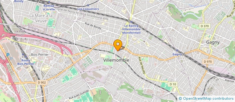 localisation de l'entreprise EASYLOC IMMO  VILLEMOMBLE