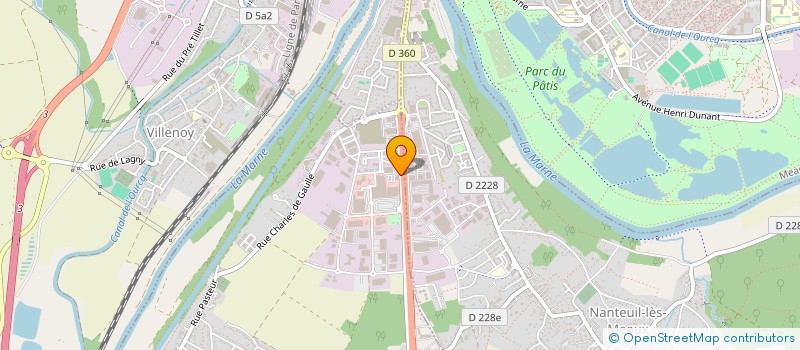 localisation de l'entreprise EASYMAREUIL à MAREUIL-LES-MEAUX