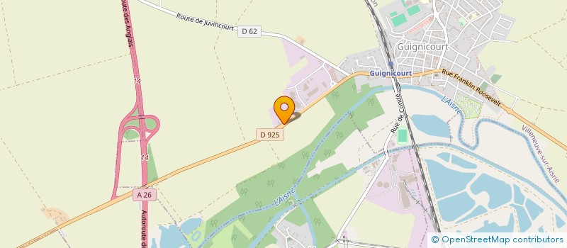 localisation de l'entreprise EASYMASS  VILLENEUVE-SUR-AISNE
