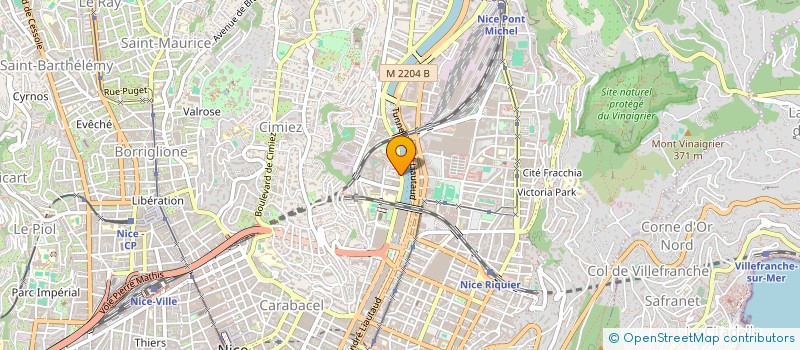 localisation de l'entreprise EASYMATIC à NICE