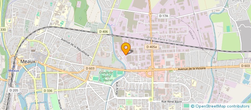 localisation de l'entreprise EASYMOV ROBOTICS à MEAUX