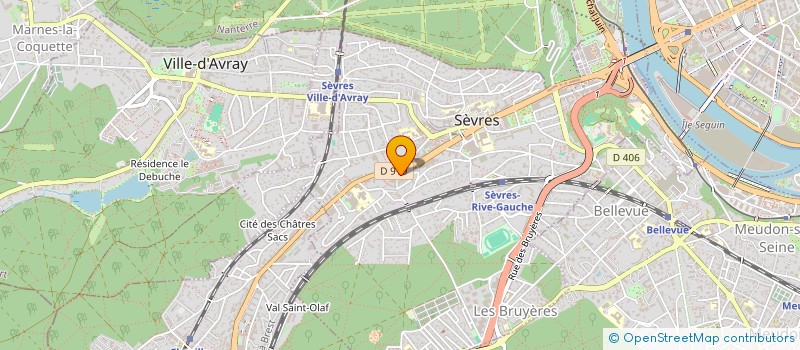 localisation de l'entreprise EASYMS à SEVRES