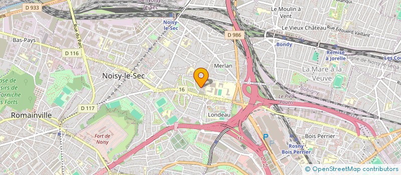 localisation de l'entreprise EASYPARIS  NOISY-LE-SEC