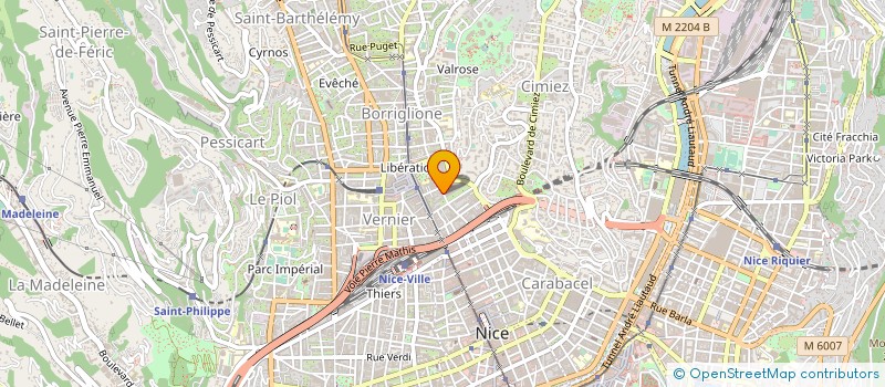 localisation de l'entreprise EASYPASS à NICE