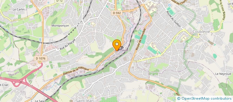 localisation de l'entreprise EASYPLAYSYSTEMS  VOIRON