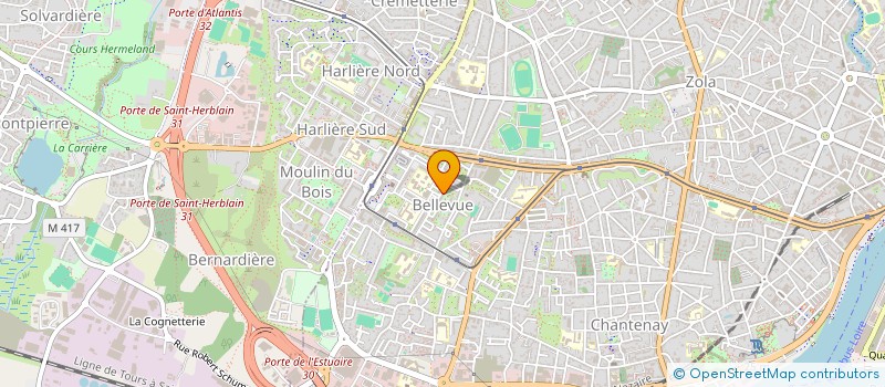 localisation de l'entreprise EASYPLOOF à NANTES