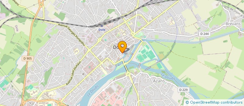 localisation de l'entreprise EASYQUAL à DOLE