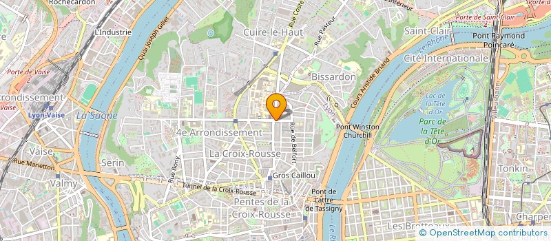 localisation de l'entreprise EASYROLLER LE ROLLER POUR TOUS à LYON
