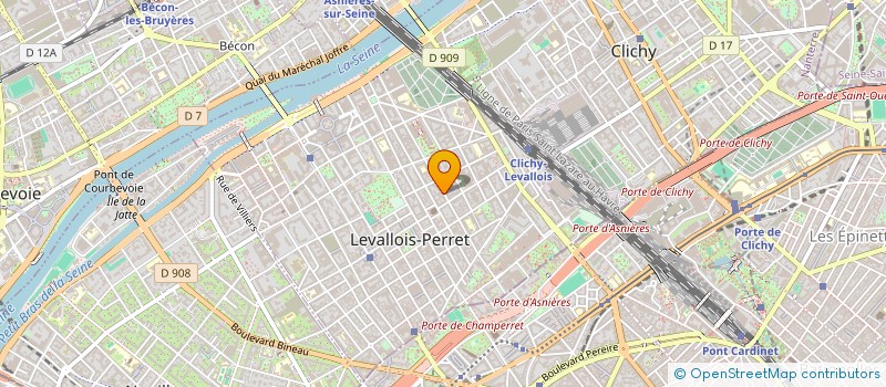 localisation de l'entreprise EASYSHIFT SAS à LEVALLOIS-PERRET