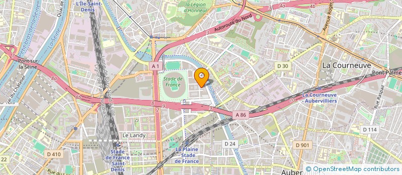 localisation de l'entreprise EASYSOFT-IN  SAINT-DENIS