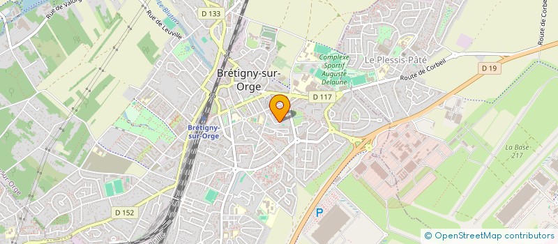 localisation de l'entreprise EASYTRANSPORT à BRETIGNY-SUR-ORGE
