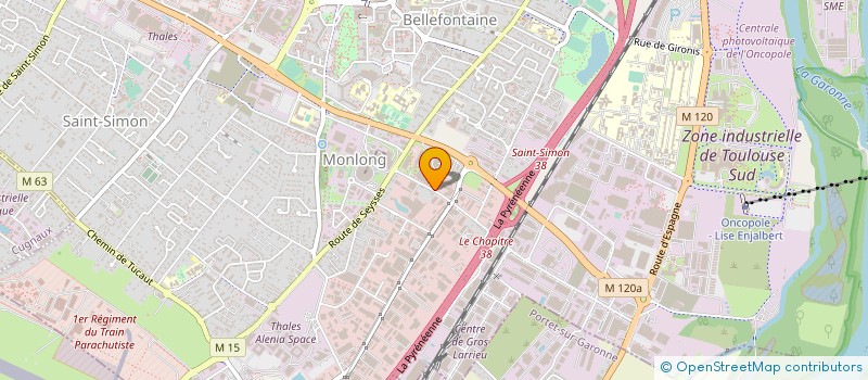 localisation de l'entreprise EASYTRI à TOULOUSE