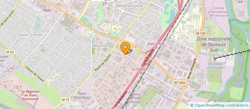localisation de l'entreprise EASYTRI CROISSANCE à TOULOUSE