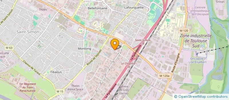 localisation de l'entreprise EASYTRI HOME  TOULOUSE