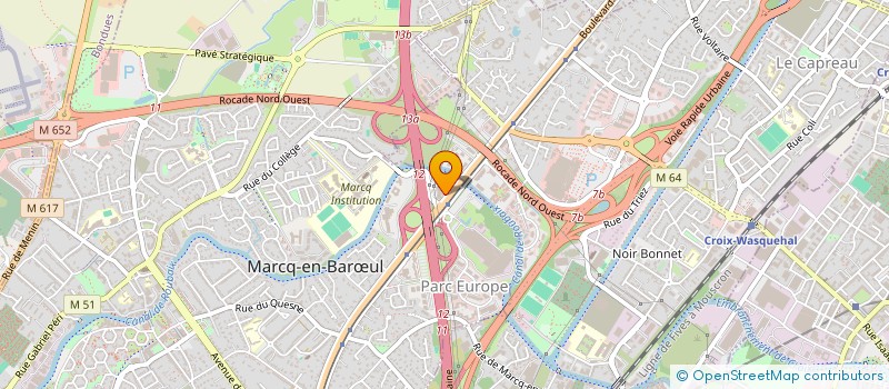 localisation de l'entreprise EASYTRIP VAT FRANCE  MONTROUGE