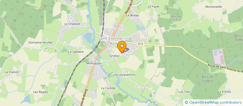 localisation de l'entreprise EASYU  SAINT-ETIENNE-DU-BOIS