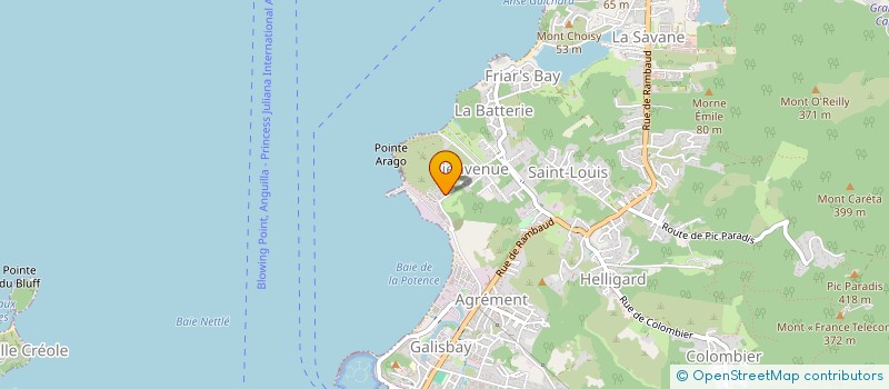 localisation de l'entreprise EASYWAY NV  SAINT MARTIN