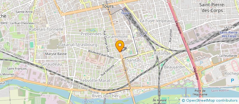 localisation de l'entreprise EAT  TOURS