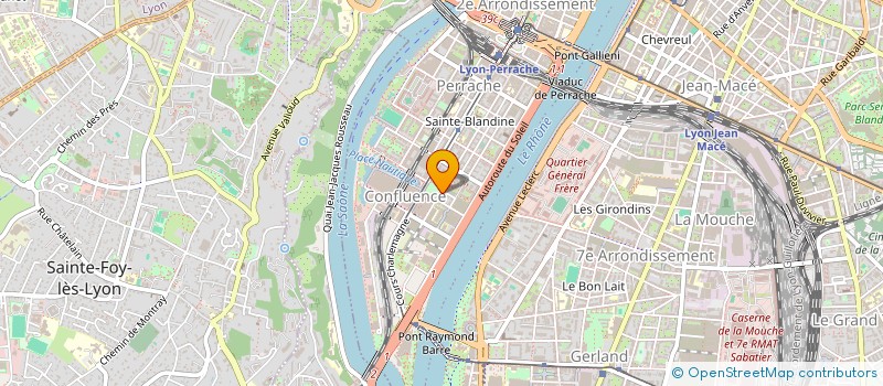 localisation de l'entreprise EAT LYON CONFLUENCE à LYON
