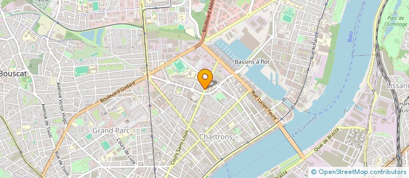 localisation de l'entreprise EAT NOUVELLE-AQUITAINE  BORDEAUX