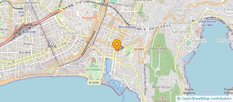 localisation de l'entreprise EAT'S FRESH à NICE