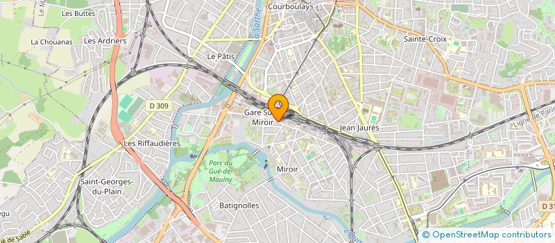 localisation de l'entreprise EAT SALAD BY J  LE MANS