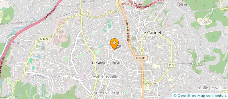 localisation de l'entreprise EAT TRAITEUR à LE CANNET