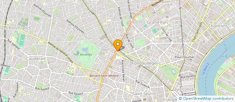 localisation de l'entreprise EAT WILSON  BORDEAUX