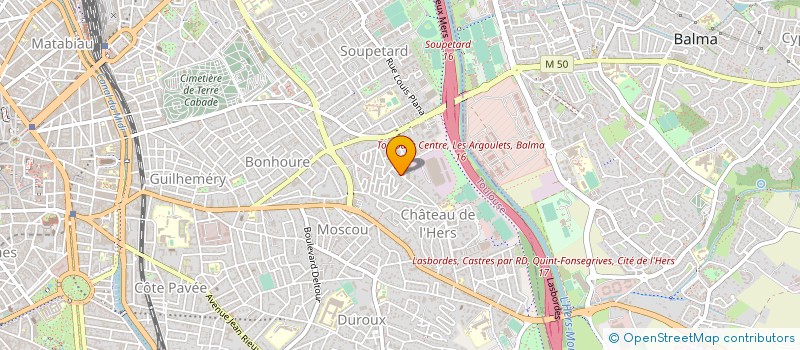 localisation de l'entreprise EATEC à TOULOUSE