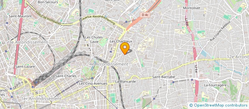 localisation de l'entreprise EATIN à MARSEILLE